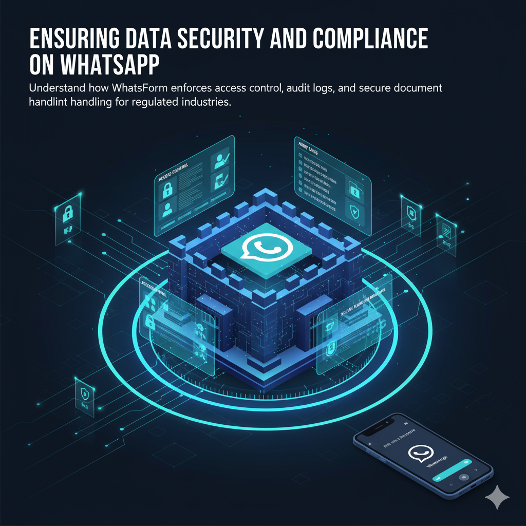 Ensuring Data Security and Compliance on WhatsApp
