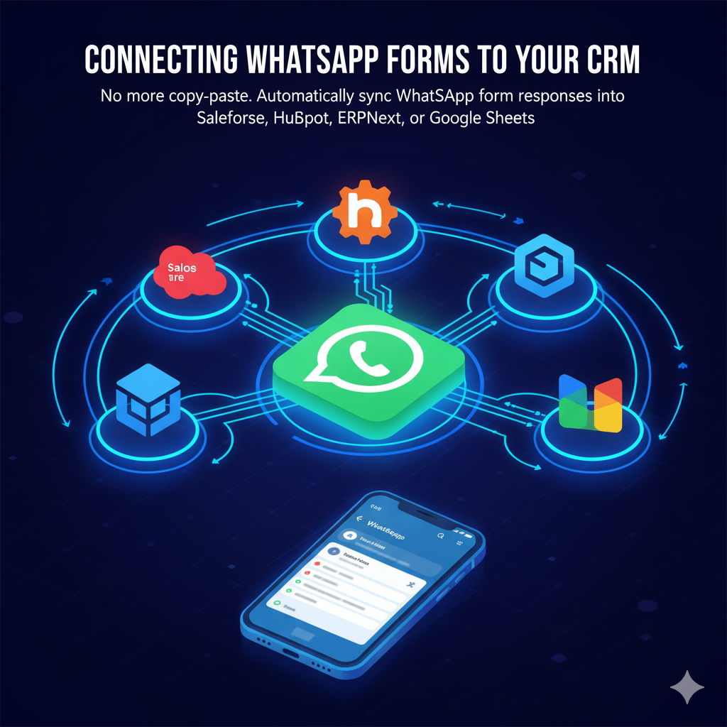 Connecting WhatsApp Forms to Your CRM