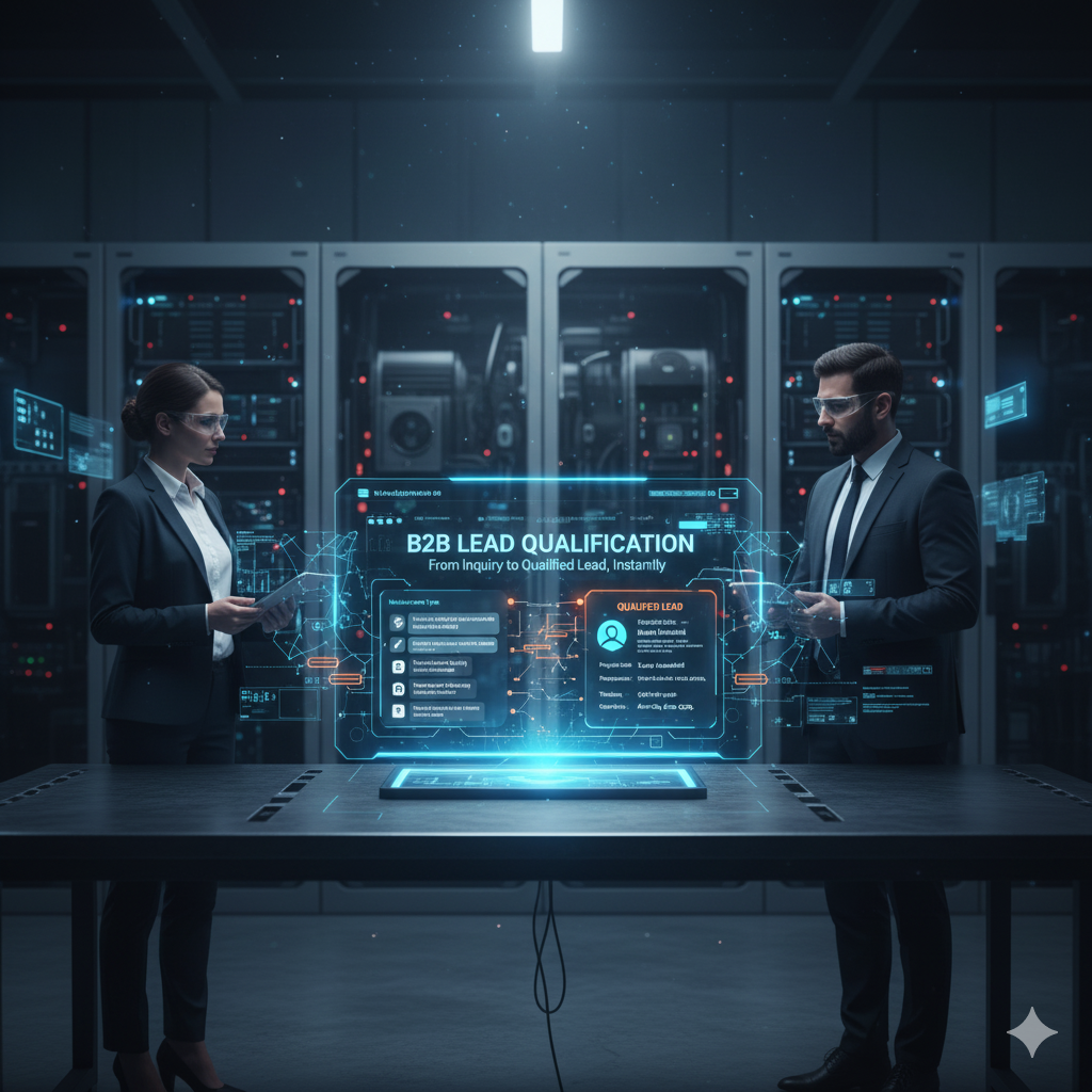 From Inquiry to Qualified Lead, Instantly