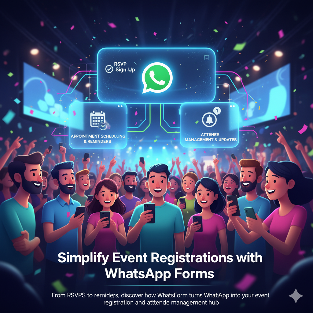 Simplify Event Registrations with WhatsApp Forms