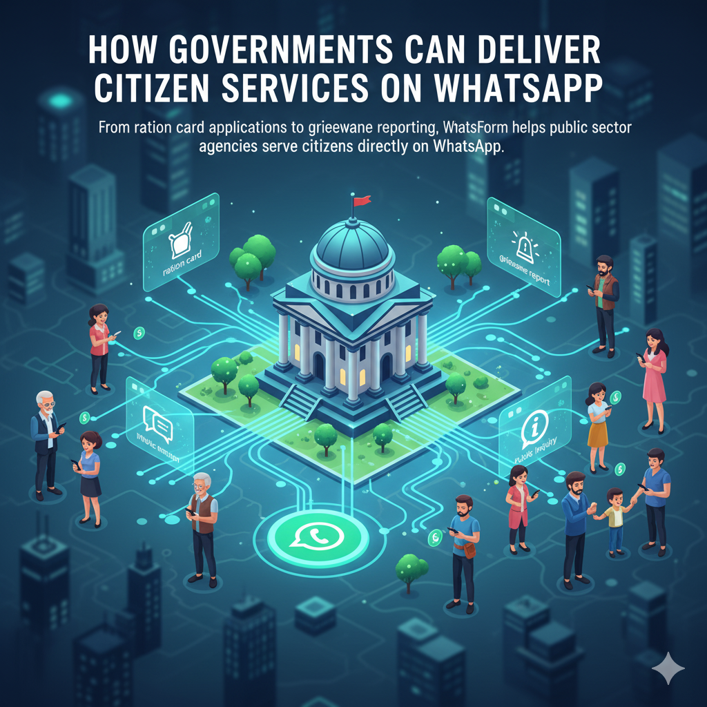 How Governments Can Deliver Citizen Services on WhatsApp