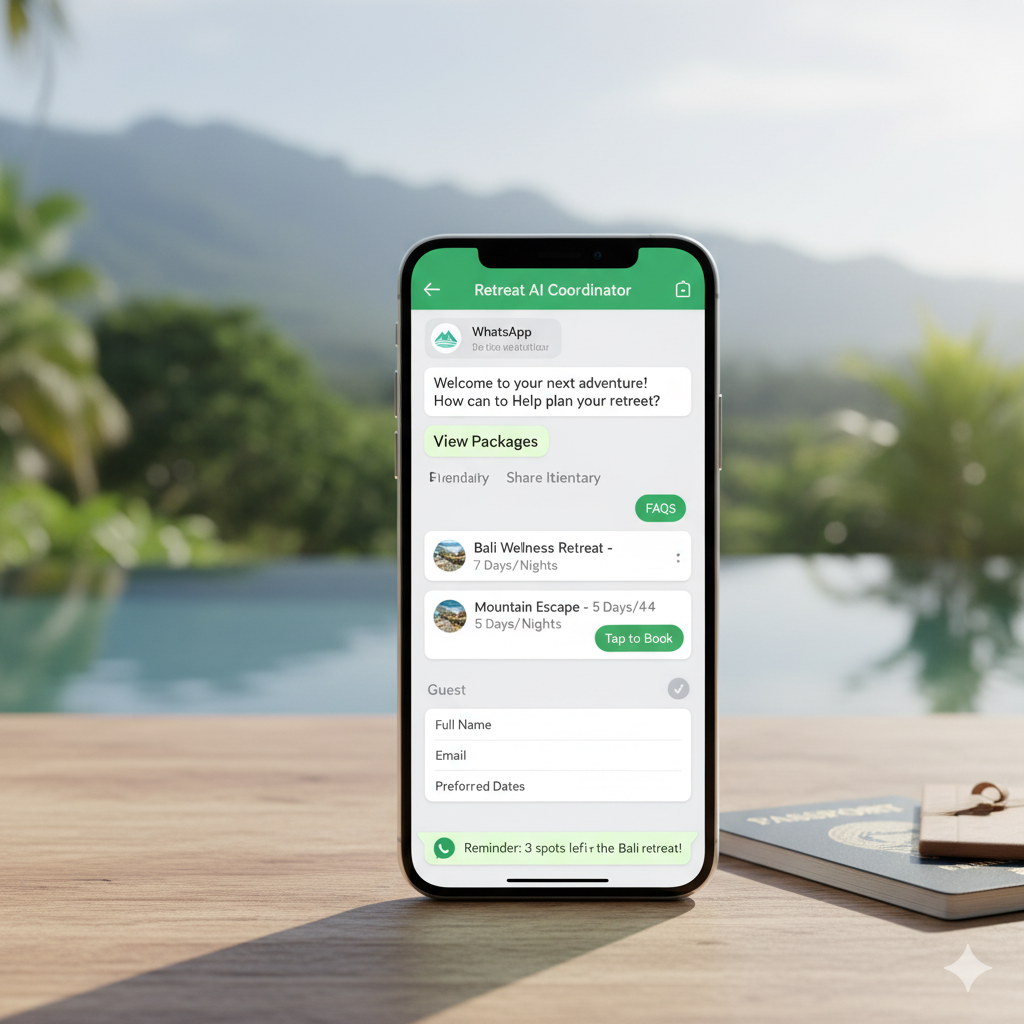 Your 24/7 Virtual Retreat Coordinator