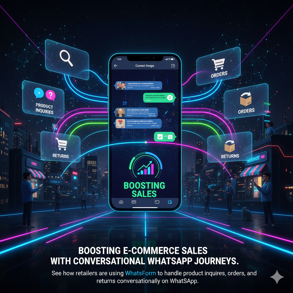 Boosting E-Commerce Sales with Conversational WhatsApp Journeys