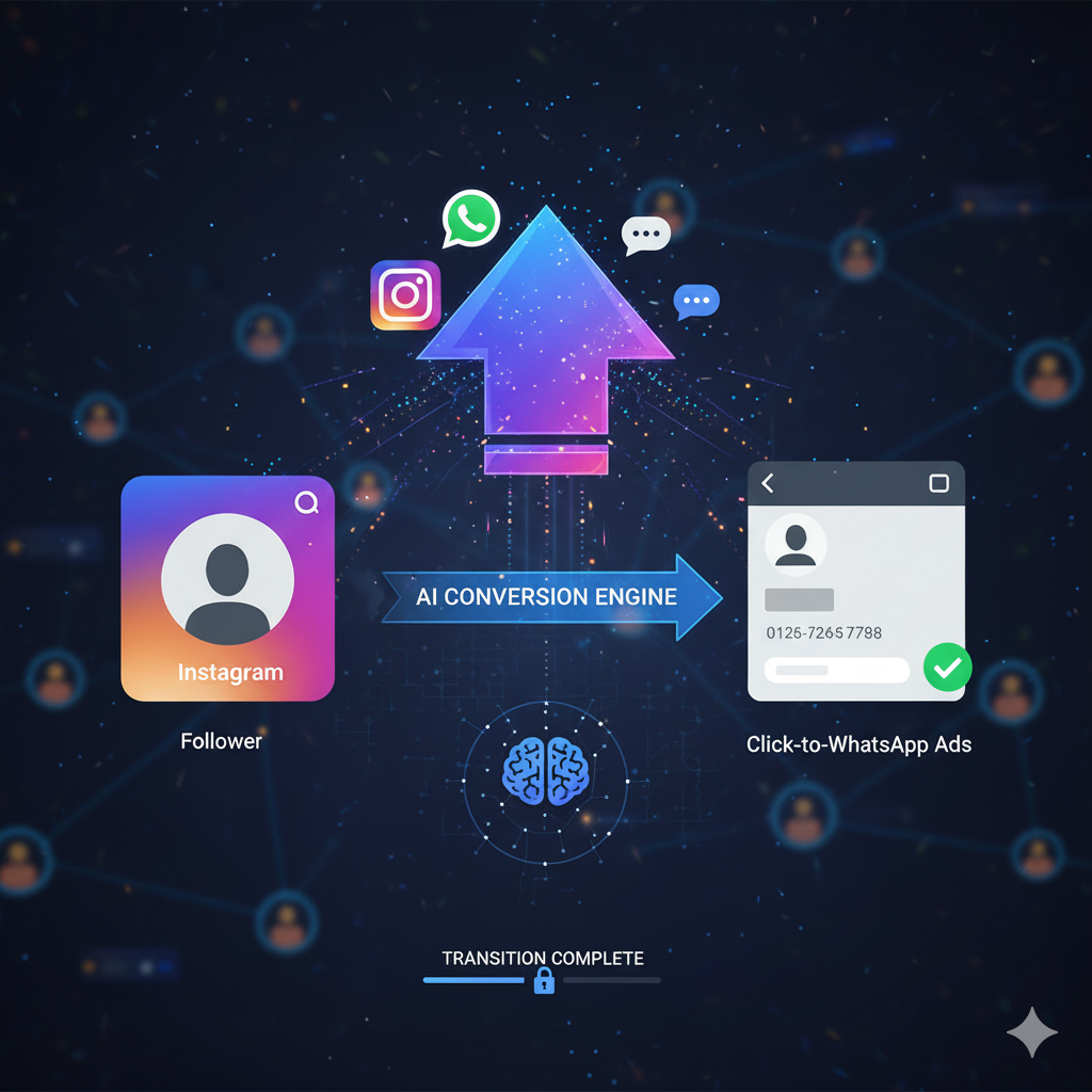 Convert followers into contacts with AI